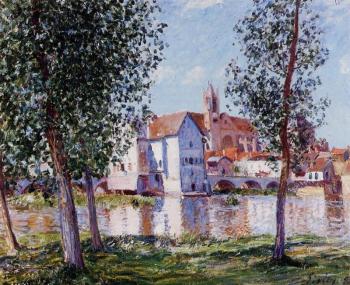 Alfred Sisley : Moret-sur-Loing IV